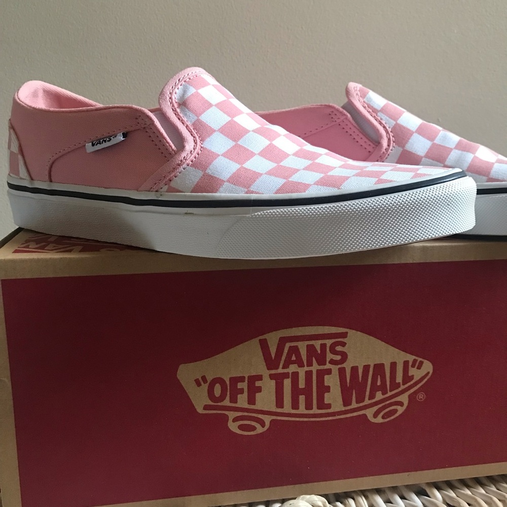 VANS Asher pink/white